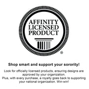 Sockprints is a licensed vendor for all 26 National Panhellenic Sororities