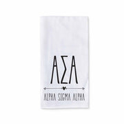 Sorority-kitchen-towel-with-boho-Greek-letter-design