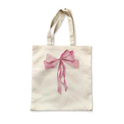 This durable medium size cotton canvas tote bag is 16"x15" and the perfect multi-purpose bag!