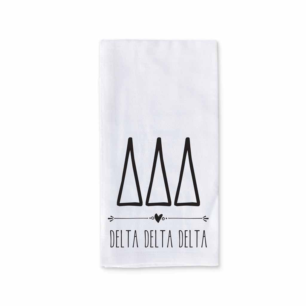 Sorority-kitchen-towel-with-boho-Greek-letter-design