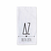 Sorority-kitchen-towel-with-boho-Greek-letter-design