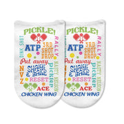 Shake and bake? Put away? ACE? Chicken Wing? Rally? Nasty Nelson? Dinker? We've got the perfect gift for any pickleball player!