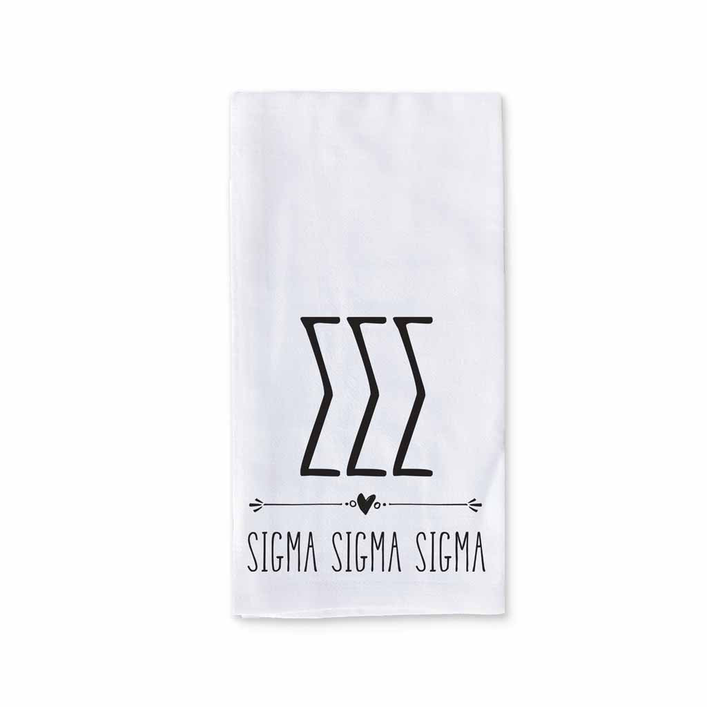 Sorority-kitchen-towel-with-boho-Greek-letter-design