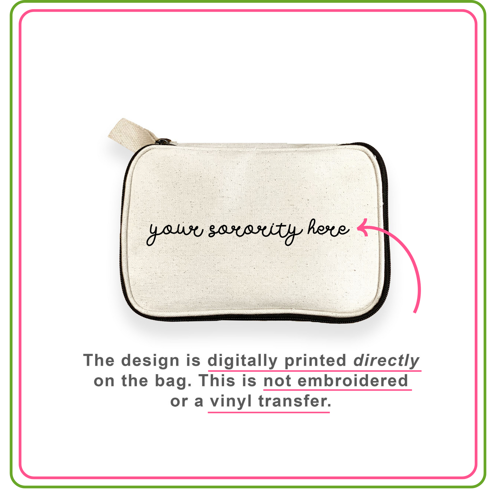 Infographic explaining how the printing is eco-friendly.