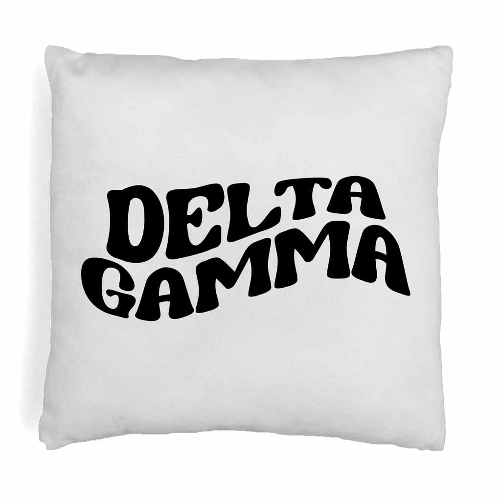 Delta Gamma Greek Mod Design Sorority Throw Pillow Cover