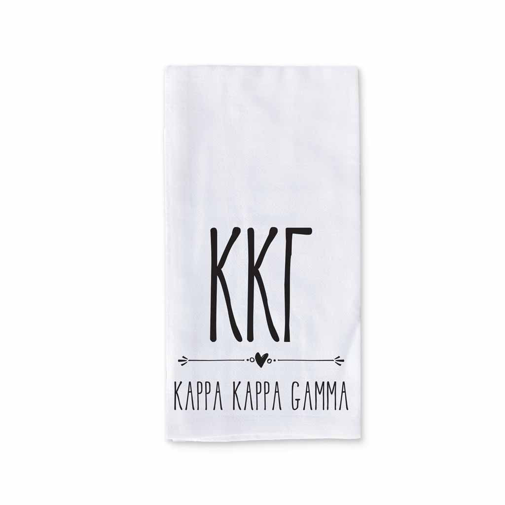 Shop For Kappa Kappa Gamma Sorority Boho Kitchen Towels