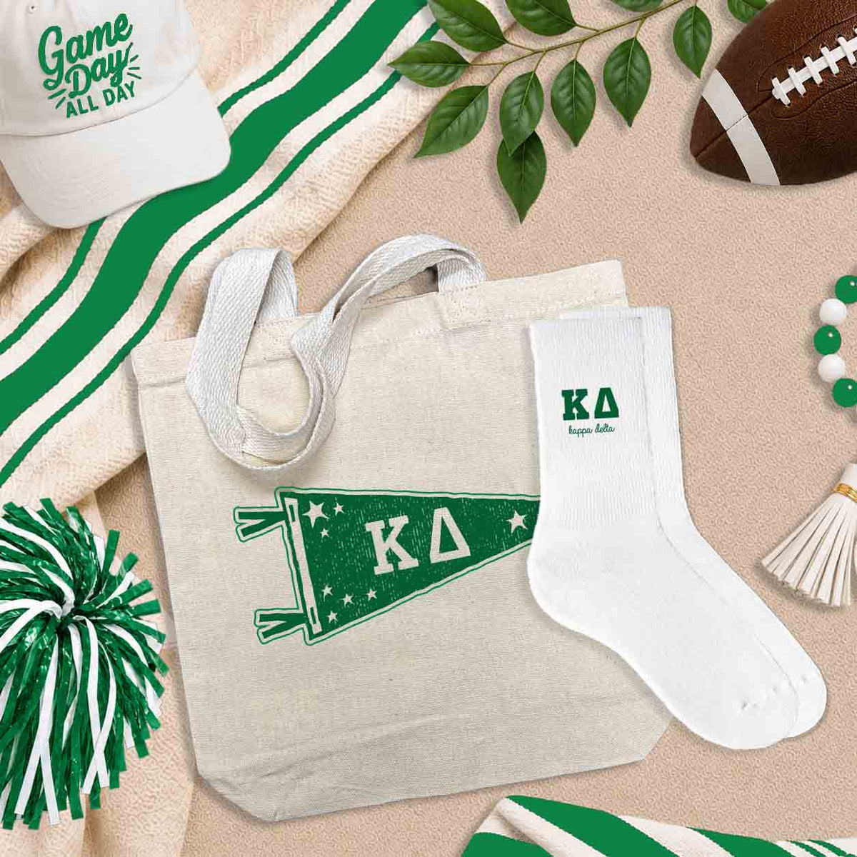 Kappa Delta gifts and accessories - totes, socks, bags, pillowcases and more