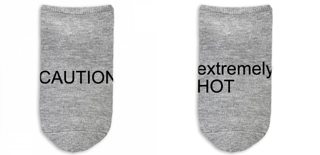 Design Your Own Custom Cotton No-Show Socks - Large