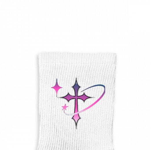 Design Your Own Custom Printed Crew Socks - Small