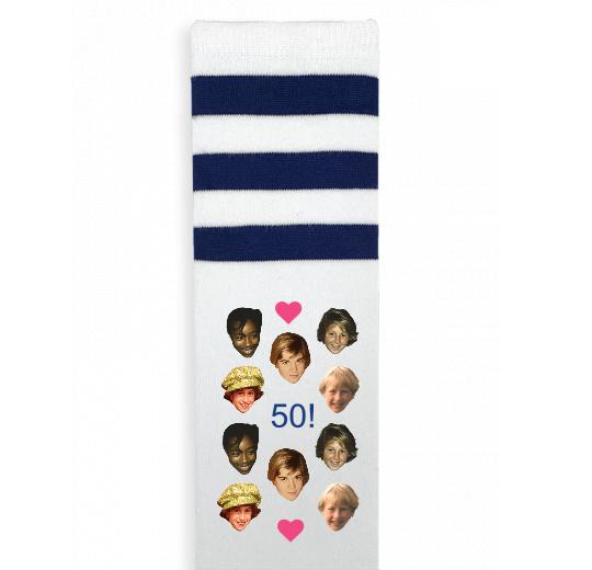 Make Your Own Custom Printed Knee High Socks - Medium