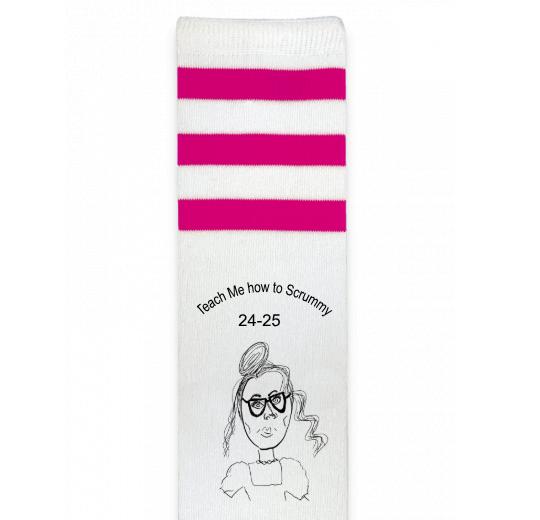 Make Your Own Custom Printed Knee High Socks - Medium