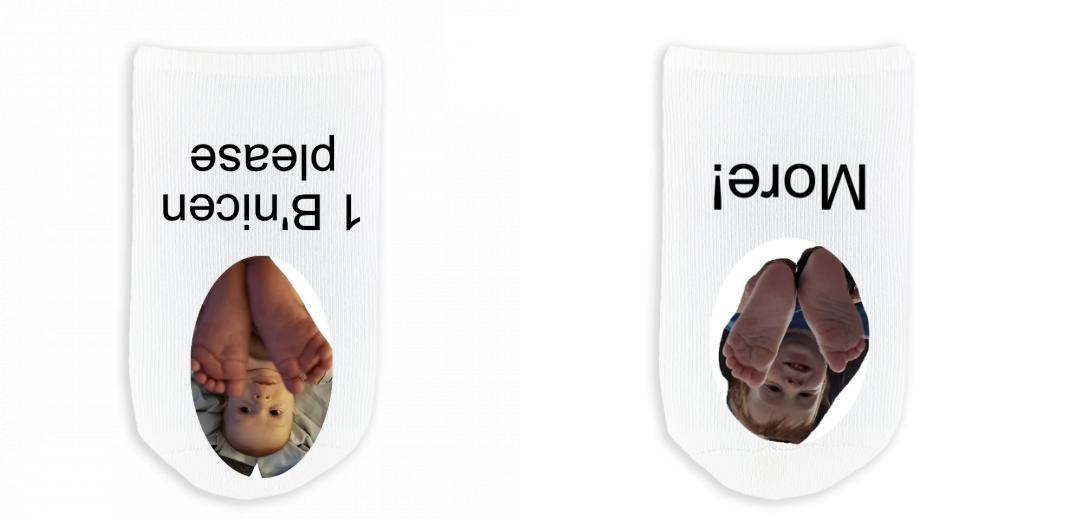 Design Your Own No-Show Socks - Medium