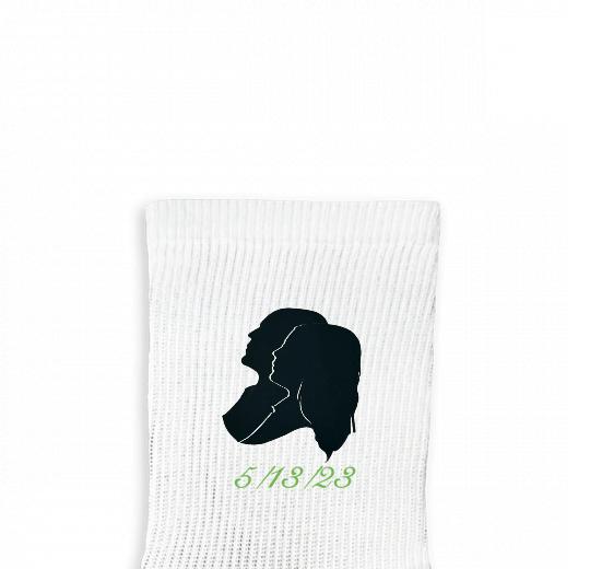 Design Your Own Custom Printed Crew Socks - Small