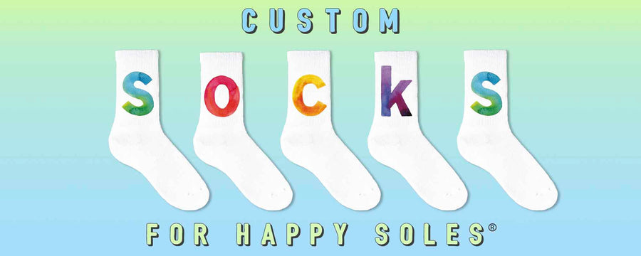 Sockprints specializes in custom printing on socks and other cotton printables