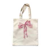 This durable medium size cotton canvas tote bag is 16"x15" and the perfect multi-purpose bag! 