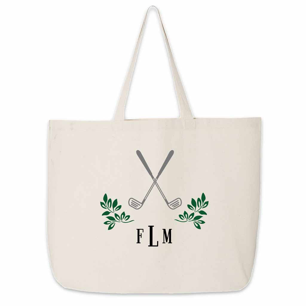 Customizable Canvas Tote - Cool Blue - SweetHoney Clothing