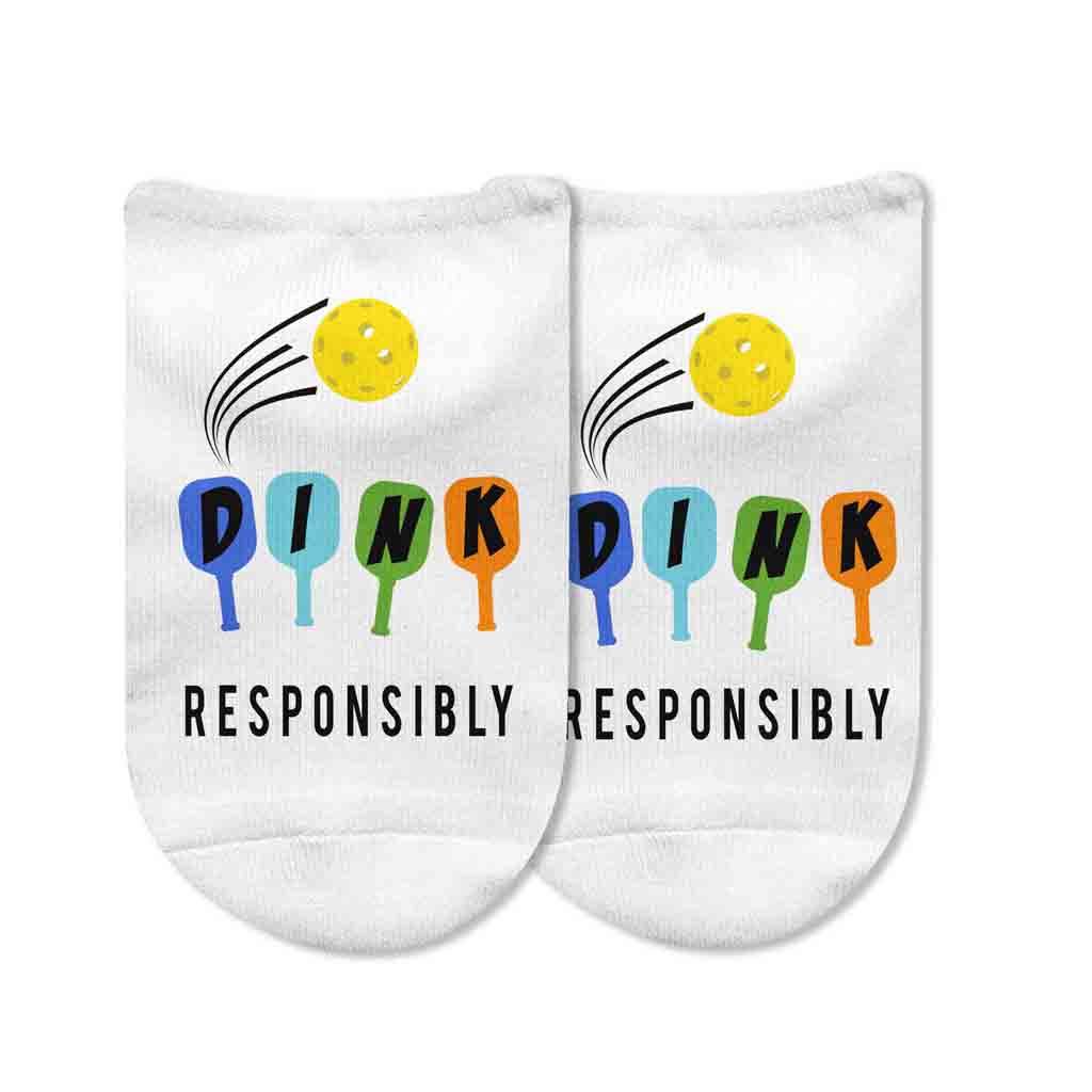 These funny pickleball socks are the perfect funny gift for the entire team or family! Grab a pair today and see you on the court! 