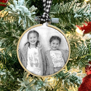 Super cute ornament made special using your own photo makes this a personal gift for any holiday.