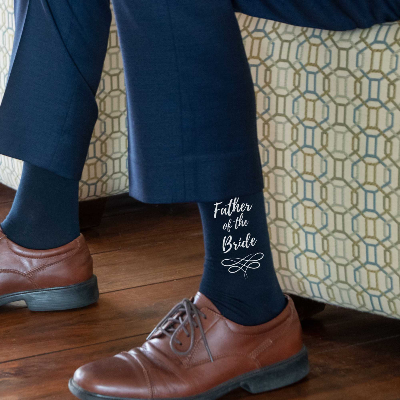 Special Socks for a Special Walk, Father of the Bride Socks
