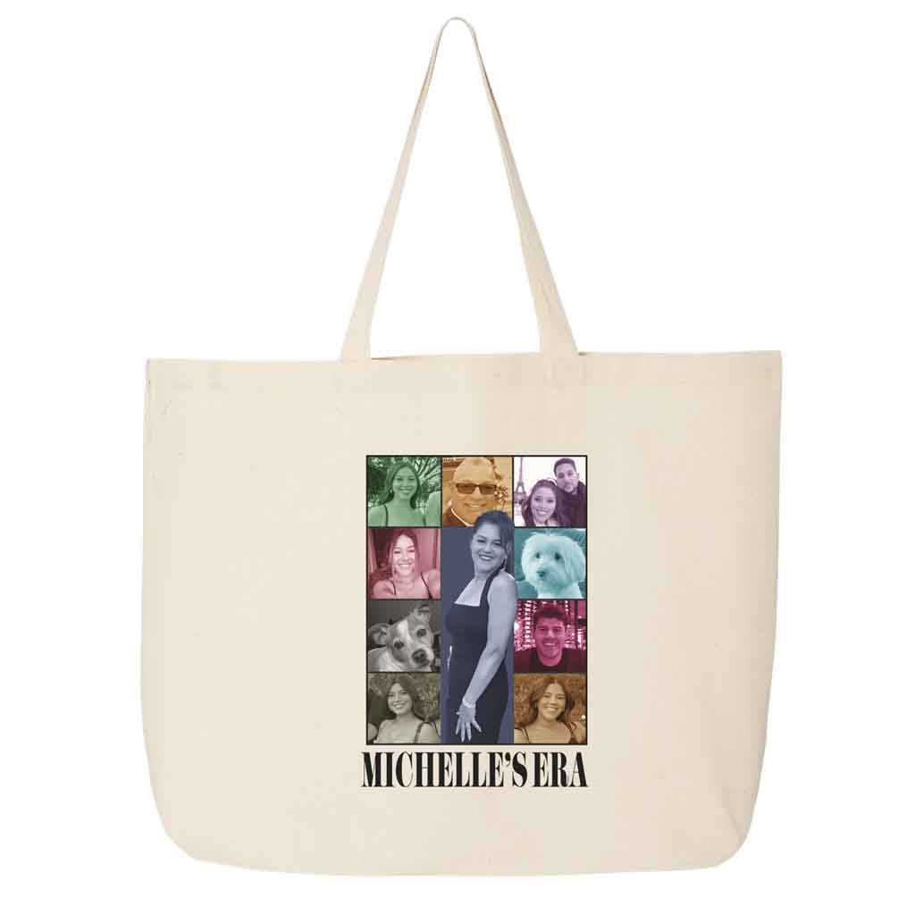 A perfect blend of style and sentiment with this mom era Swiftie-approved tote.