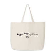 Kappa Kappa Gamma Large Canvas Tote