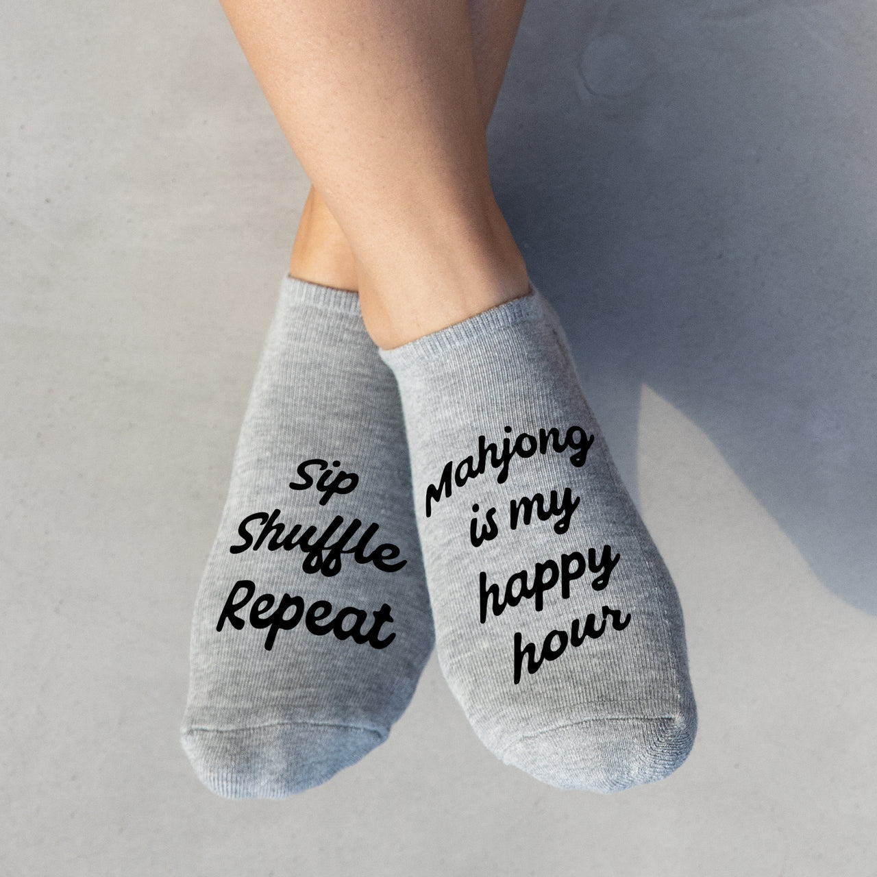 Mahjong No Show Socks – Funny Sayings for Mahjong Players