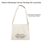 Cute and trendy sorority messenger bag with long strap.