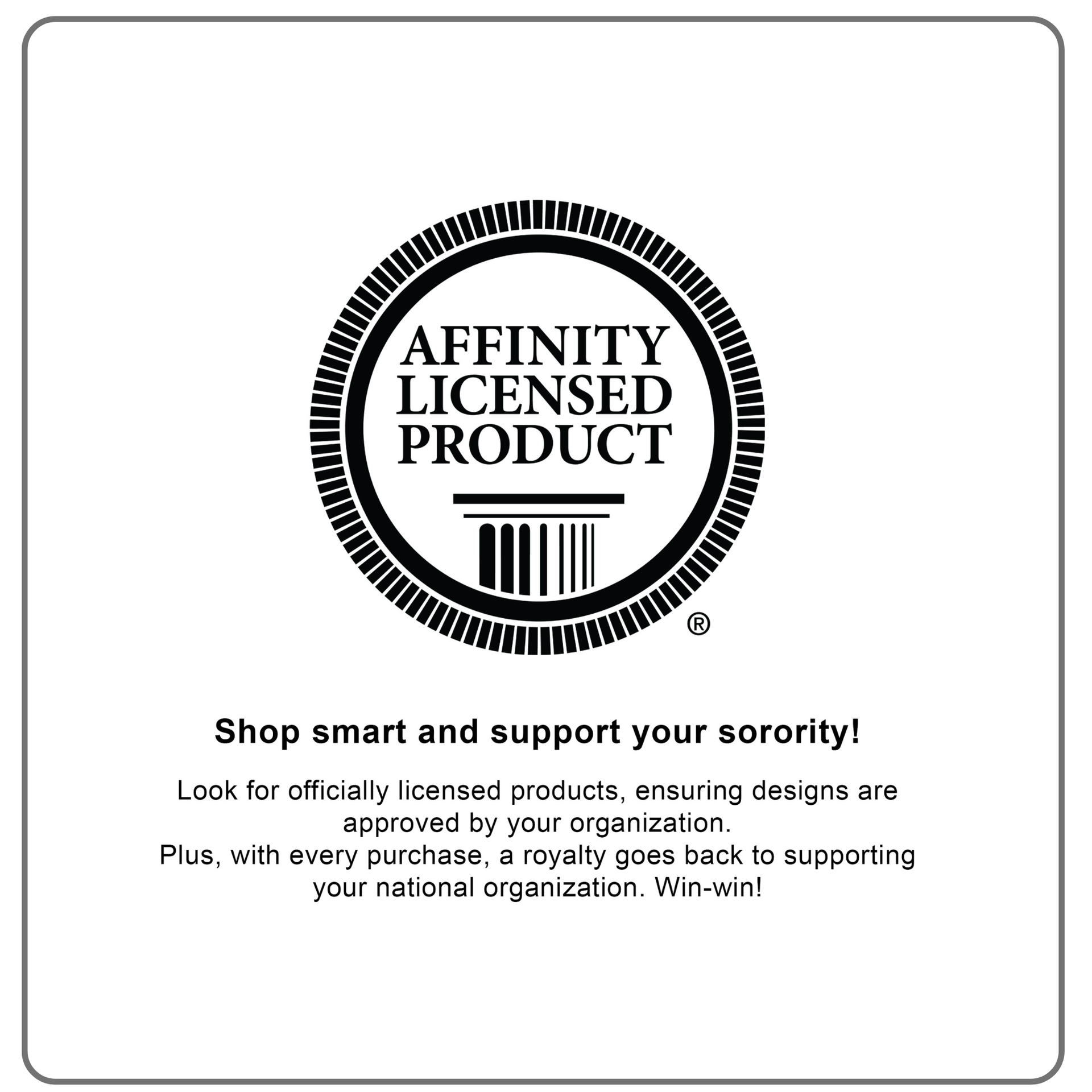 Sockprints is an official licensed NPC sorority vendor