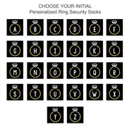 Monogram letter chart for custom socks