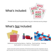 Info image explaining what is included in the product listing.