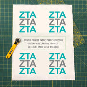 Zeta Tau Alpha Quilt Squares