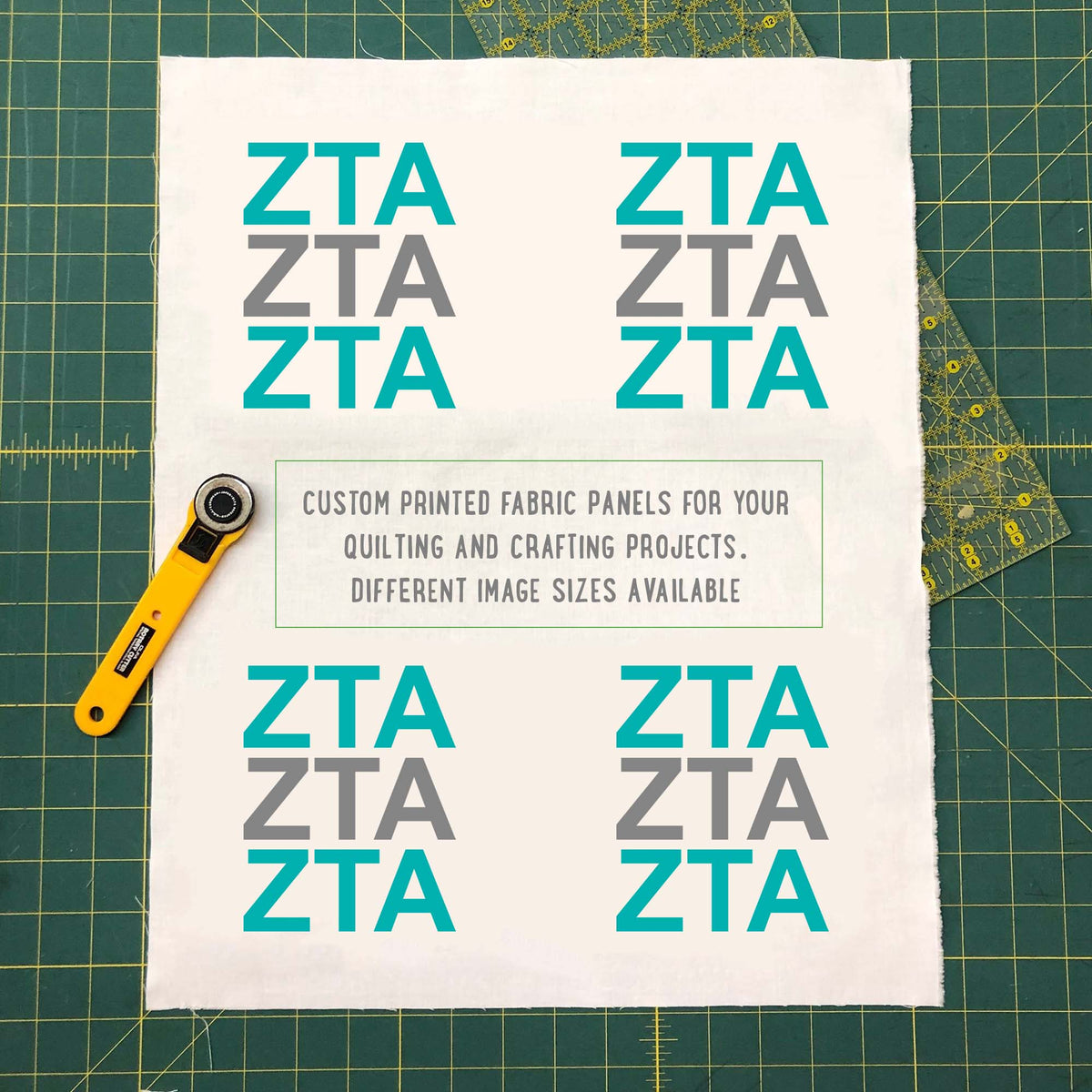 Zeta Tau Alpha Quilt Squares