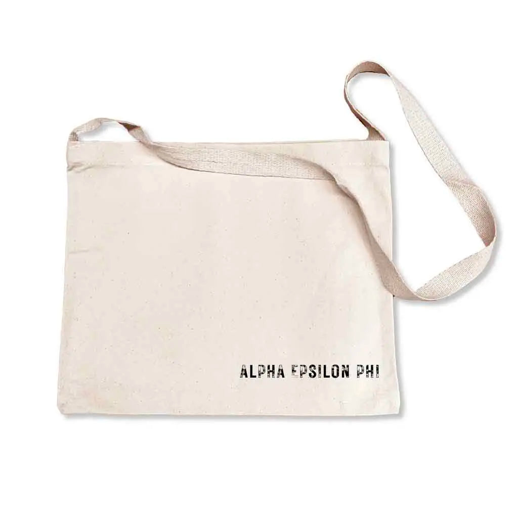 The ultimate Alpha Epsilon Phi messenger bag tote with a convenient crossbody strap!