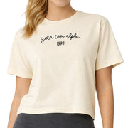 Zeta Tau Alpha Ivory Boxy Comfort Colors Tshirt