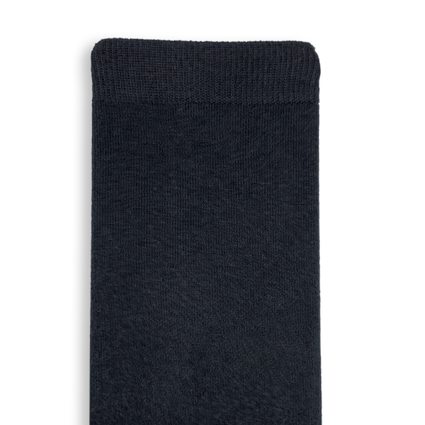 Create custom printed and personalized quality black dress socks.