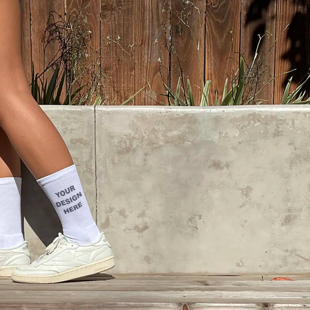 Custom Print on Demand and Personalized Socks by the Pair Sockprints