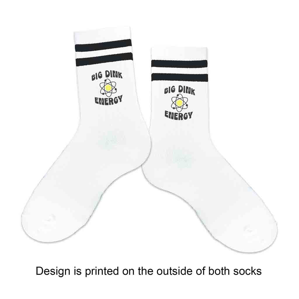 Big Dink Energy Pickleball Crew Socks
