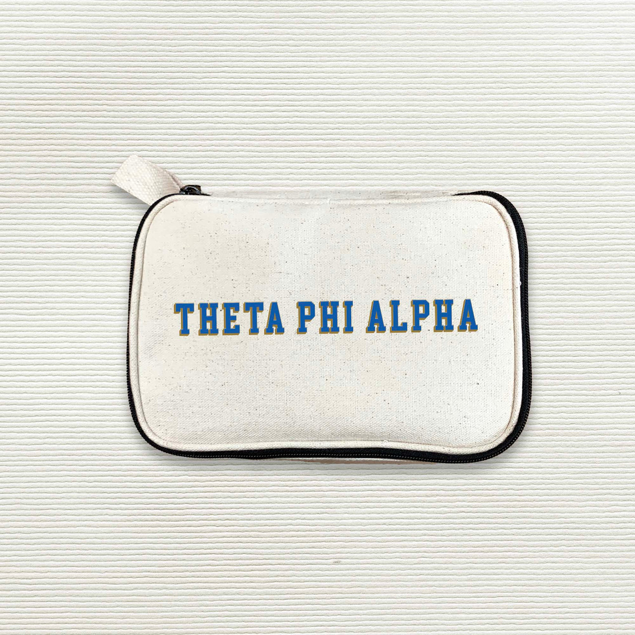 Theta Phi Alpha 3D Print Sorority Name Cosmetic Make Up Bag