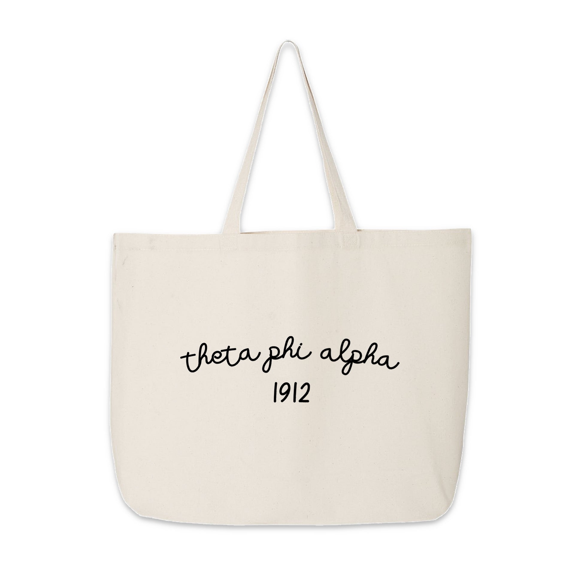 Theta Phi Alpha Large Canvas Tote
