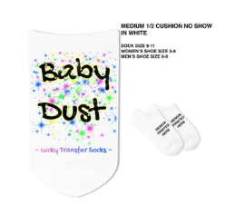 Baby Dust - Lucky Transfer Socks with Starbursts - SG