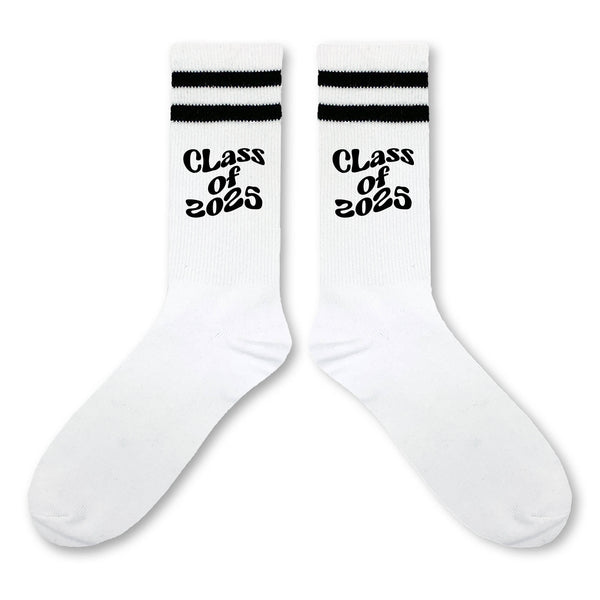 thumbnail image 2 of 2025 Graduation Socks – “If You Can Read This I’m A 2025 Grad” Funny Senior Gift Unisex 2 of 9