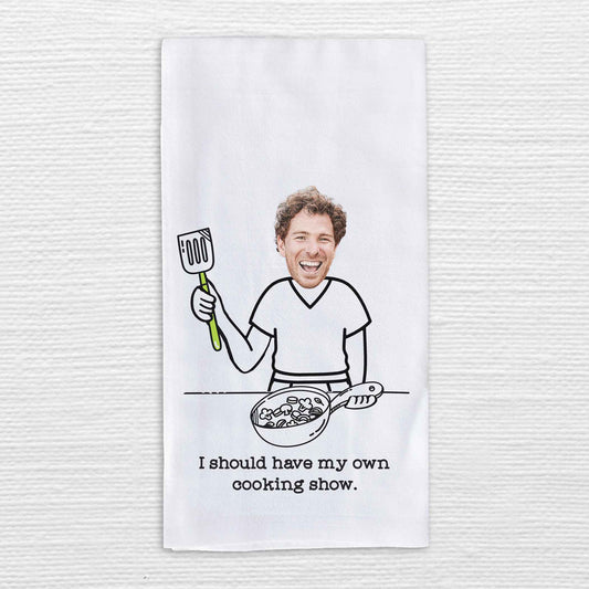Funny Personalized Kitchen Towel for the Gourmet Cook