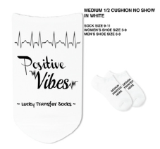 Positive Vibes - Lucky Transfer Socks - SG