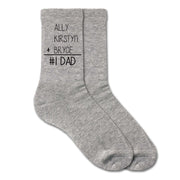 #1 Cool Dad photo socks for dad 