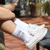 KD cotton crew socks are soft and comfy and great for sorority big little gifts
