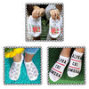 Alpha Chi sorority no show socks are perfect for a sorority bid day gift set