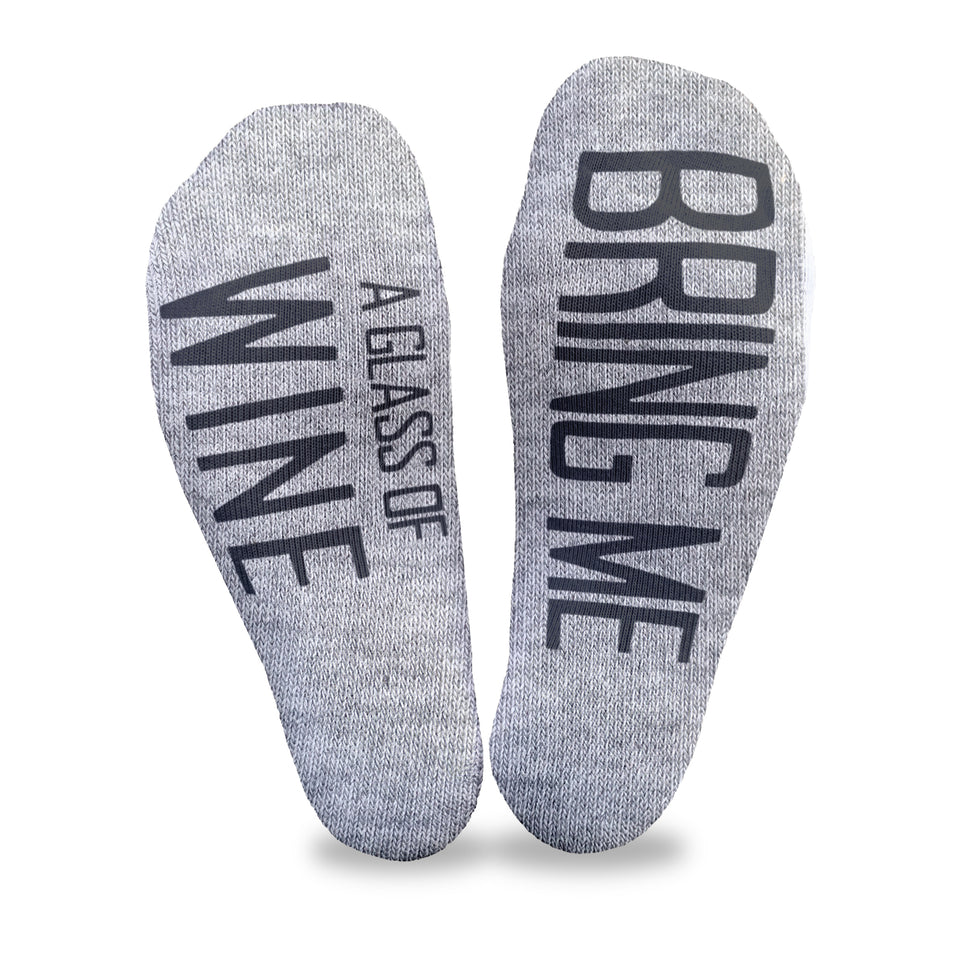 Socks Text If You Can Read This - Text Printed on the Bottom of Socks