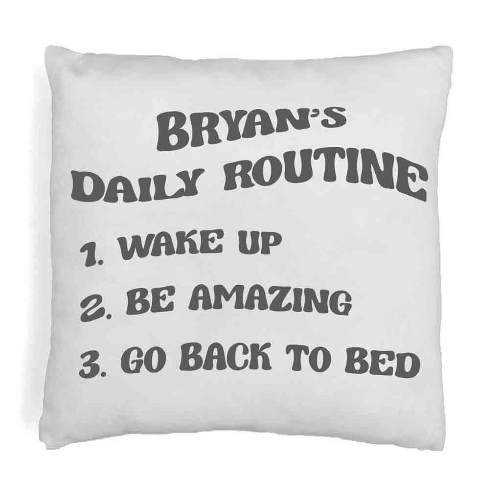 personalized throw pillow cover