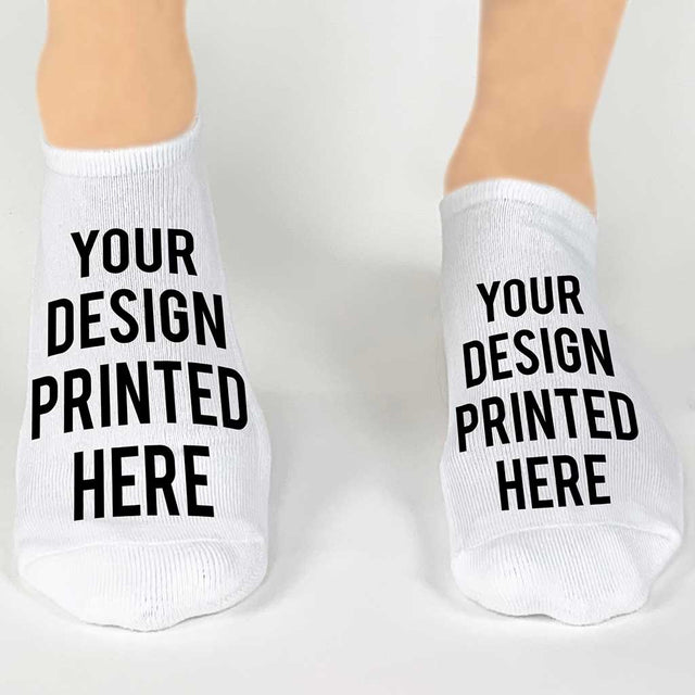 Design and Custom Print Socks By the Pair from $12.95