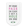 Funny golf socks for women golfers makes a fun golf gift for any occasion